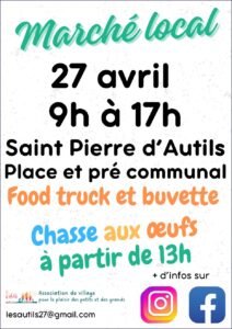 Affiche Marché St Pierre D'autils 2025