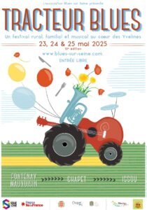 Affiche Tracteur Blues 25