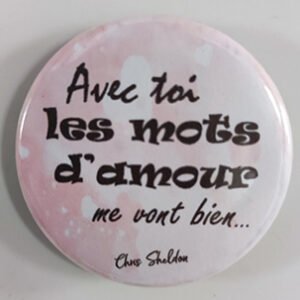 Magnet "Avec Toi les mots d'amour..."