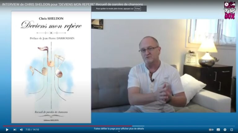 Chris SHELDON Parolier TV Reportage