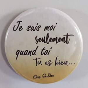 Magnet "Je suis moi..."