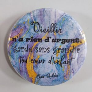 Magnet "Vieillir n'a rien d'urgent..."